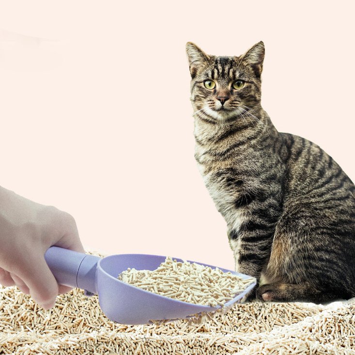 Cat litter scoop with freestanding storage base - product view 9