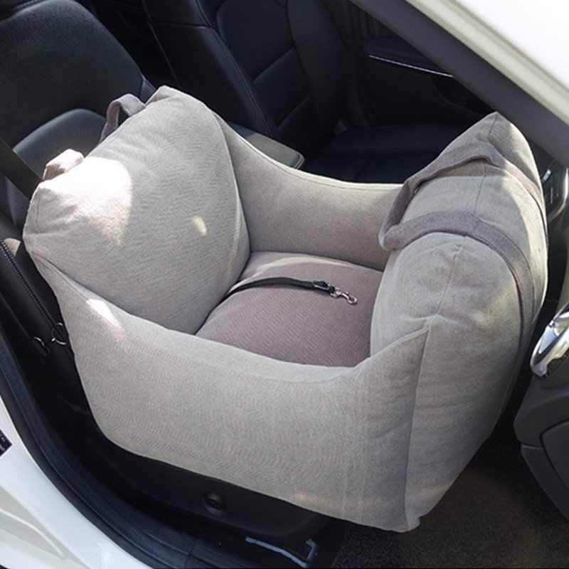 Pet Dog Car Carrier Seat Waterproof Basket Portable Car Seat Safety Travelling Mesh Hanging Bags Breathable Beds & Sofas - Image 3
