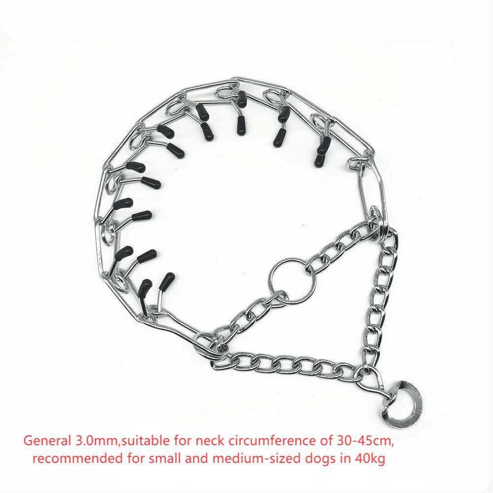 Rubber-Tipped Training Dog Collar - Image 3