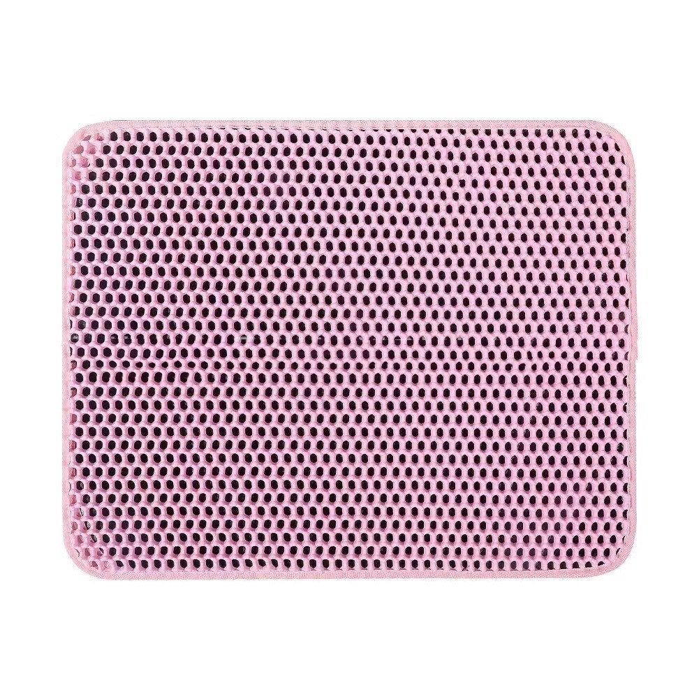 Waterproof double-layer cat litter mat for catching loose litter - product view 10