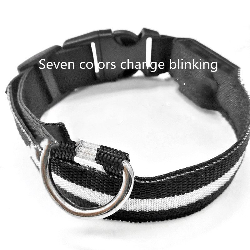 Anti-lost Luminous Collar Dog Tag Dog Collar - Image 5
