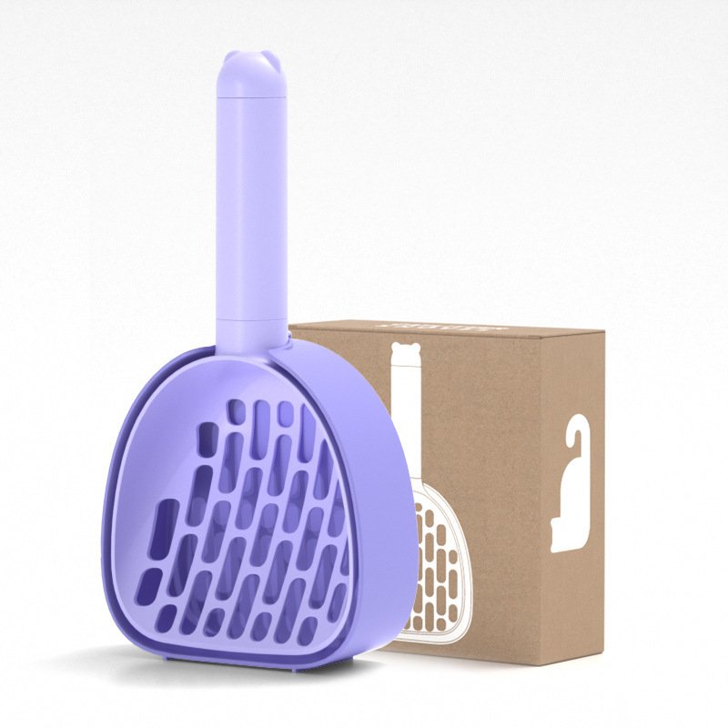 Cat litter scoop with freestanding storage base - product view 7