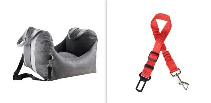Pet Dog Car Carrier Seat Waterproof Basket Portable Car Seat Safety Travelling Mesh Hanging Bags Breathable Beds & Sofas - Image 2
