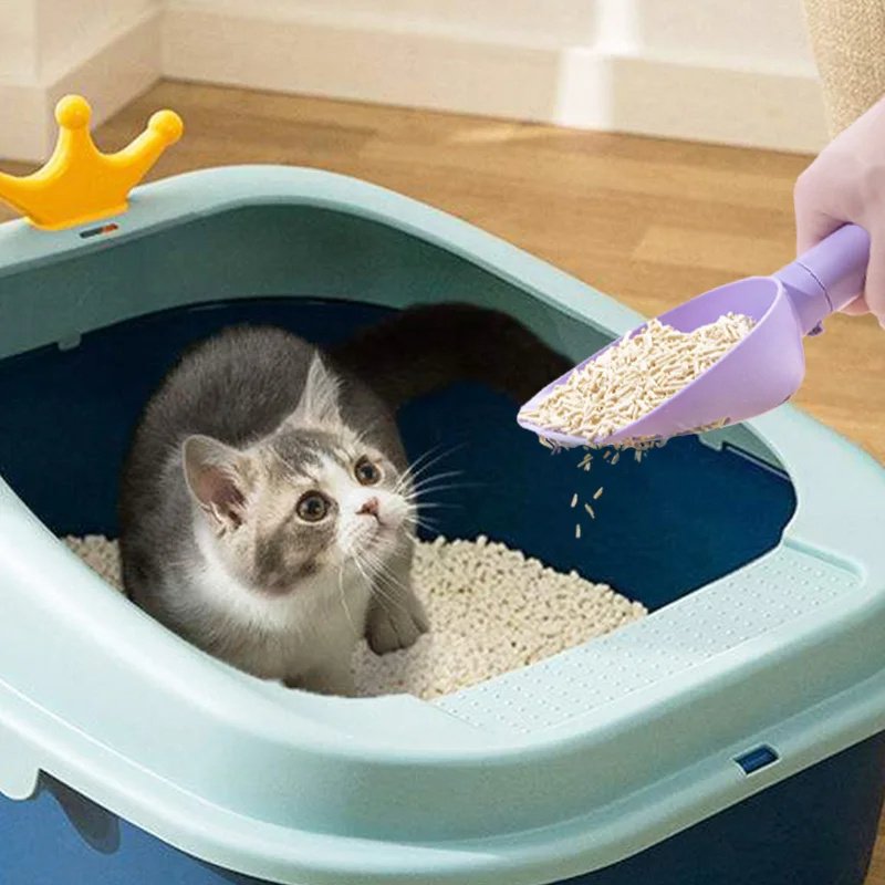 Cat litter scoop with freestanding storage base - product view 10