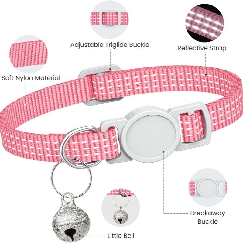 Pets Comfortable Breathable Nylon Cat Collar Pet Products - Image 8
