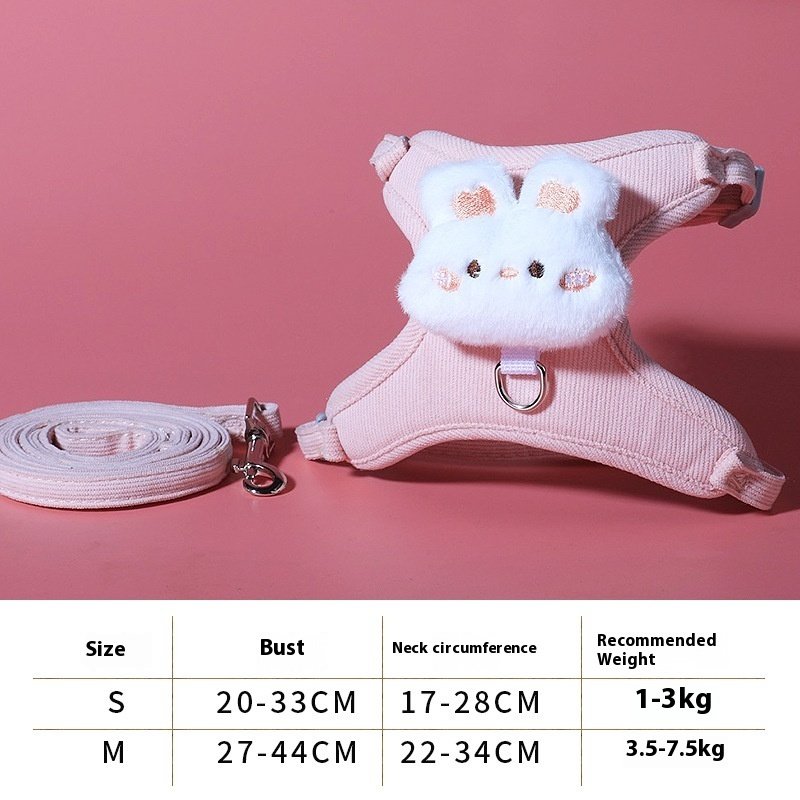 Cat Pulling Rope Adjustable Walking Cute Kittens Special For Going - Image 5