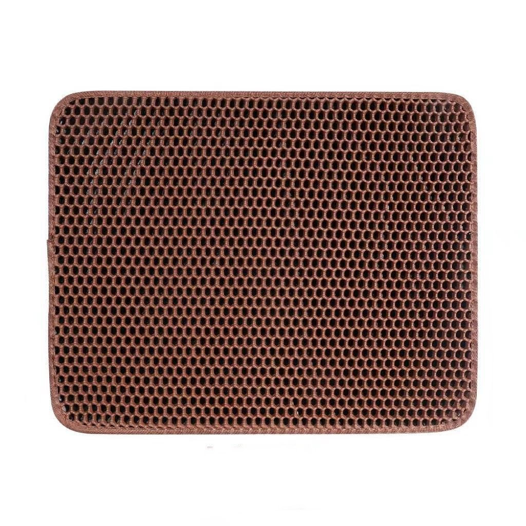 Waterproof double-layer cat litter mat for catching loose litter - product view 6