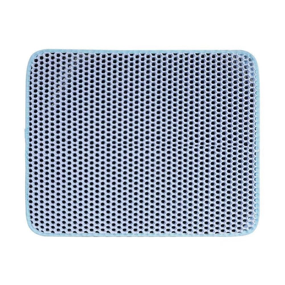 Waterproof double-layer cat litter mat for catching loose litter - product view 9