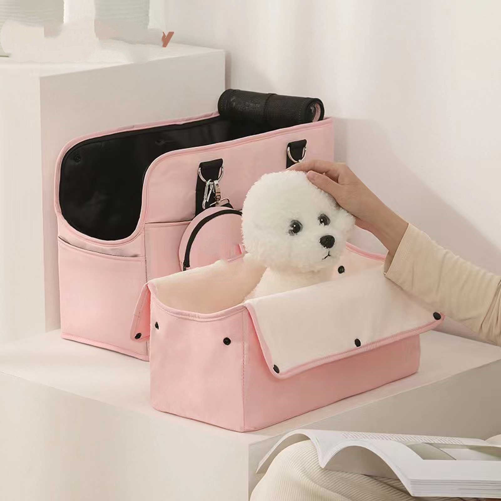 Soft-Sided Small Dog Carrier Bag - Image 2