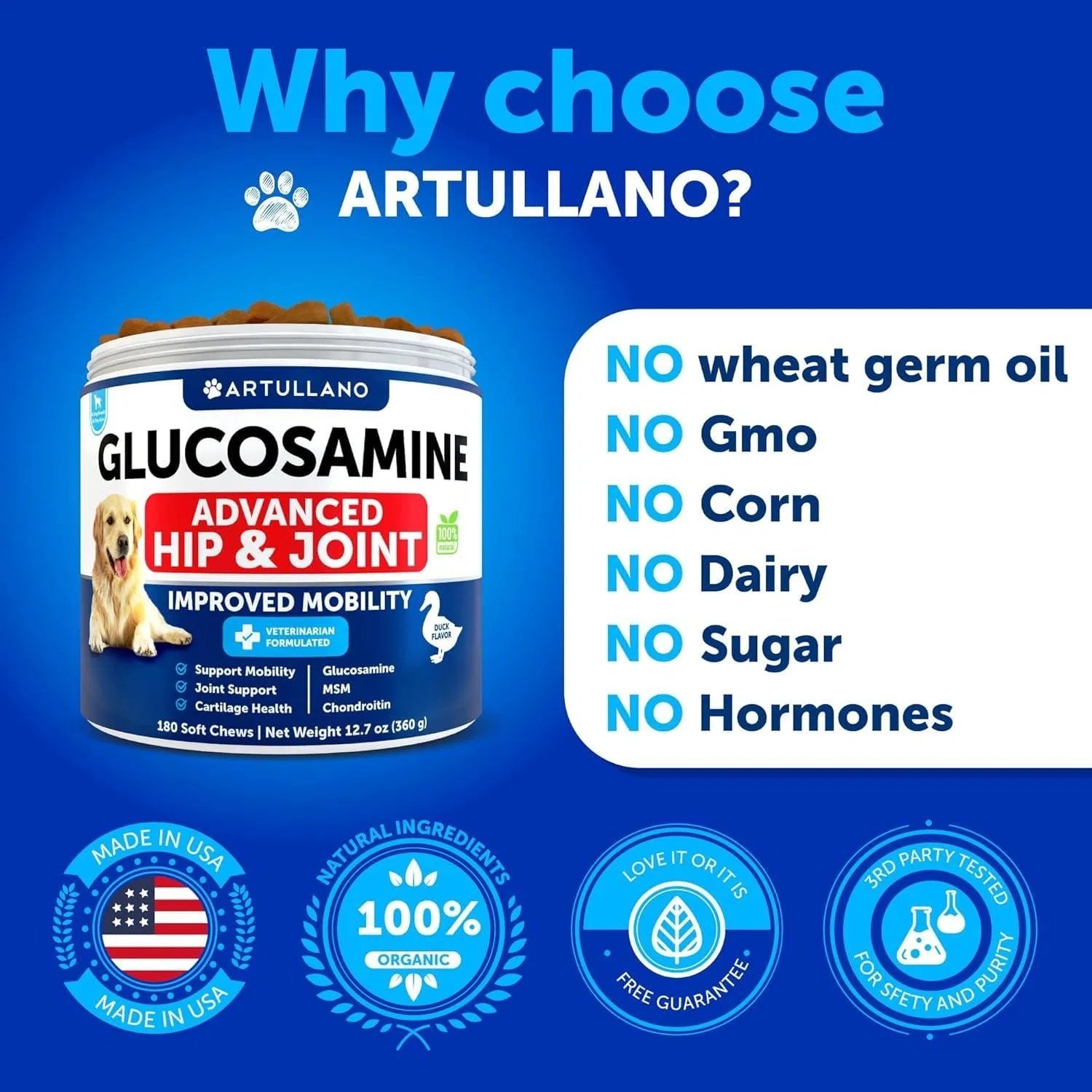 Glucosamine Joint Support Dog Chews - Image 3