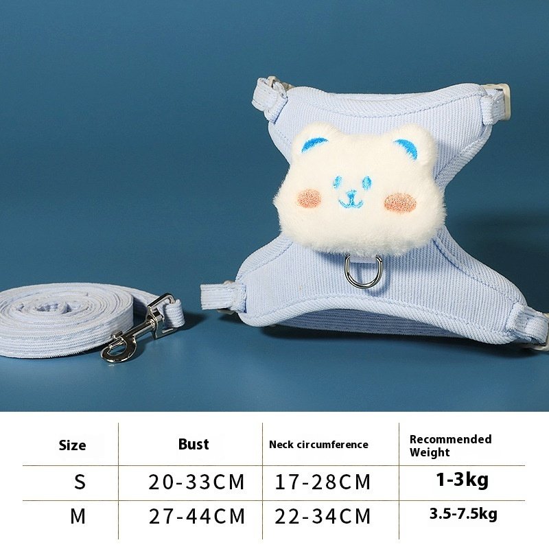 Cat Pulling Rope Adjustable Walking Cute Kittens Special For Going - Image 7