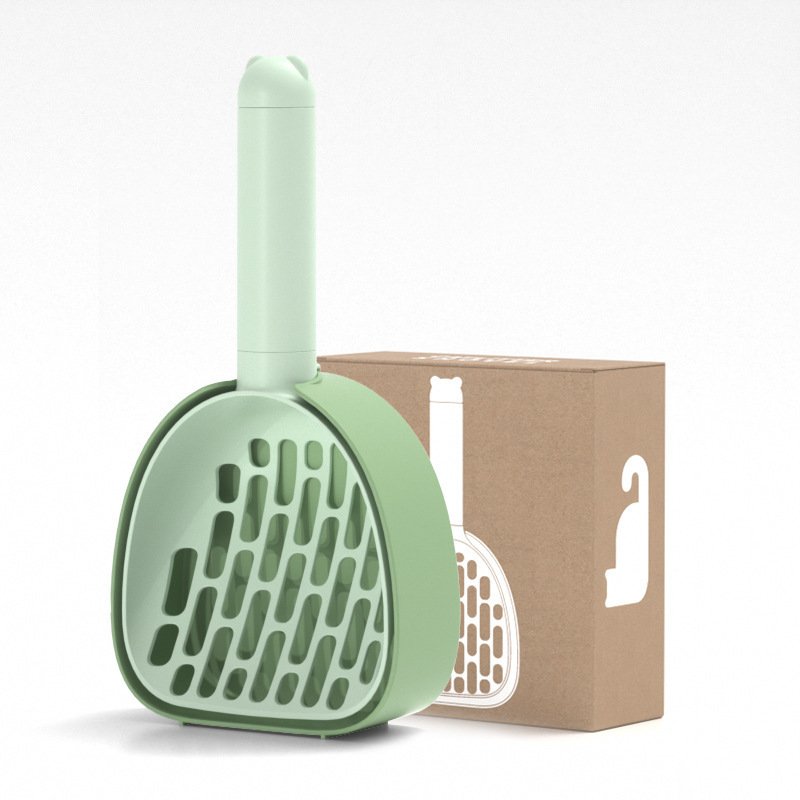 Cat litter scoop with freestanding storage base - product view 8