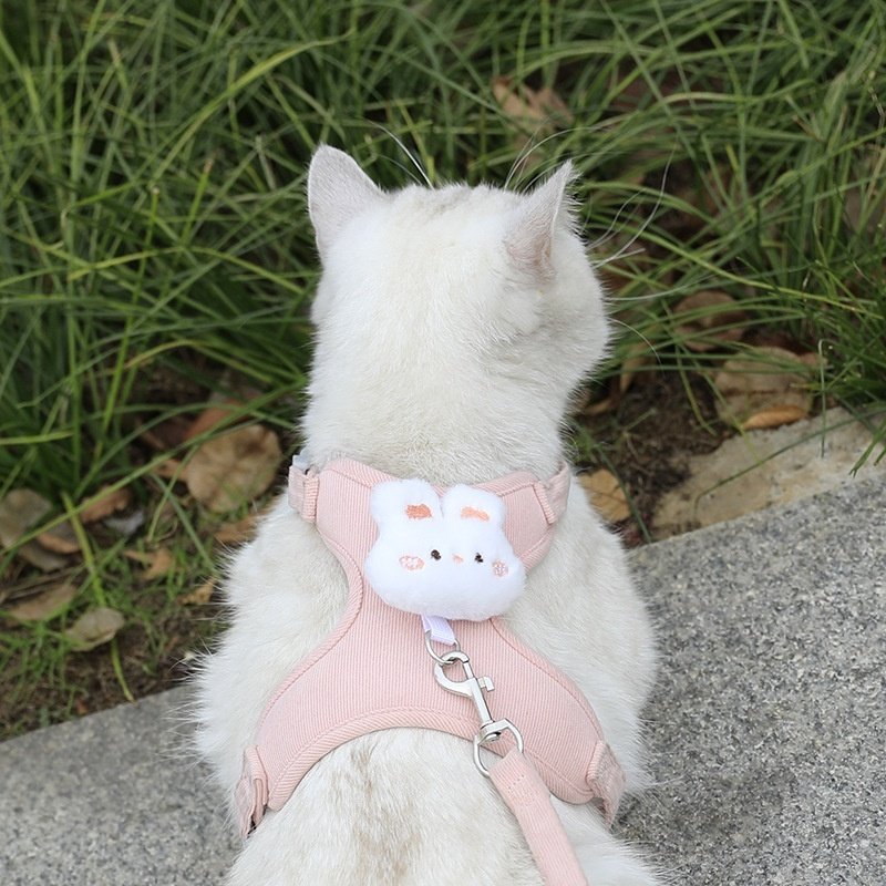 Cat Pulling Rope Adjustable Walking Cute Kittens Special For Going - Image 2