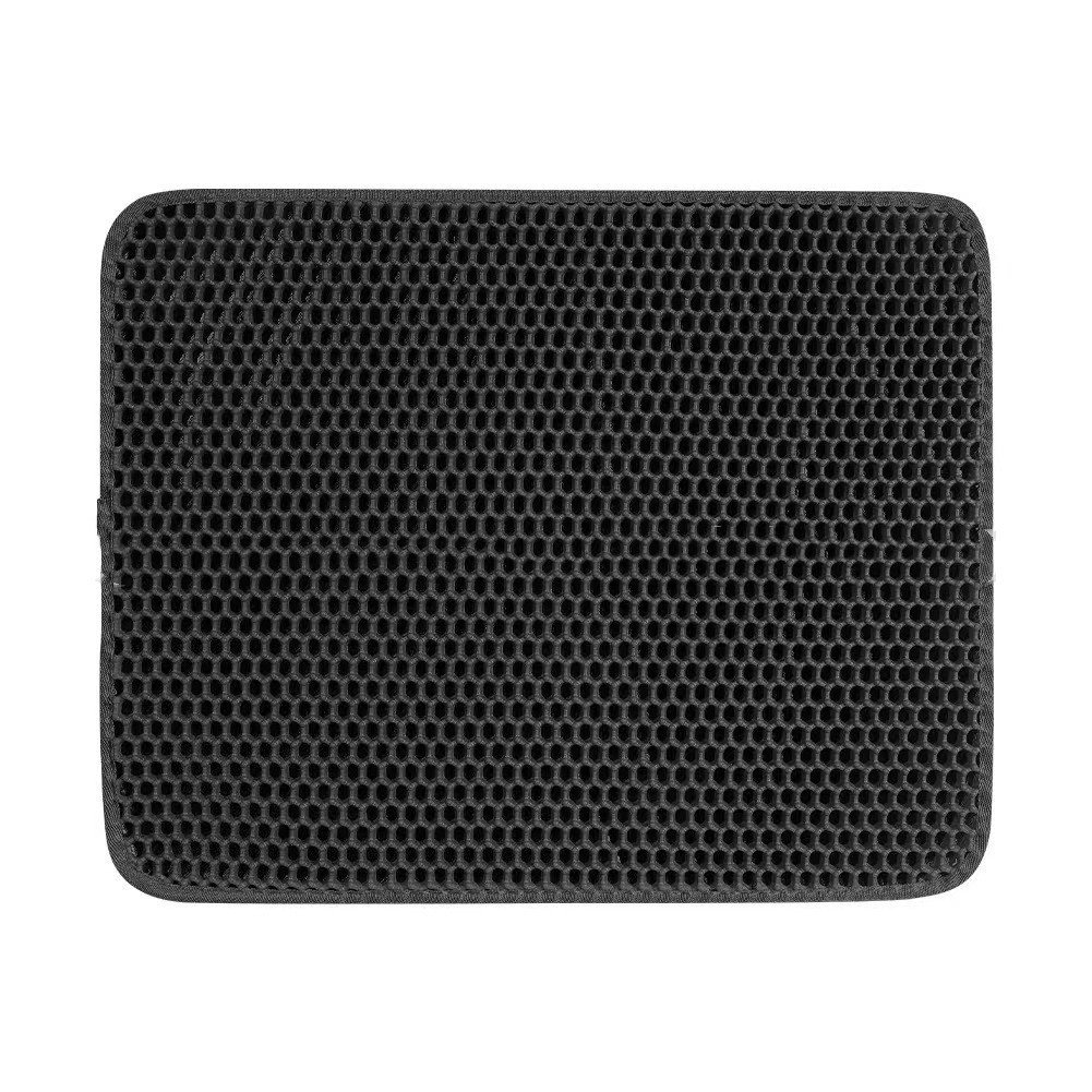 Waterproof double-layer cat litter mat for catching loose litter - product view 7