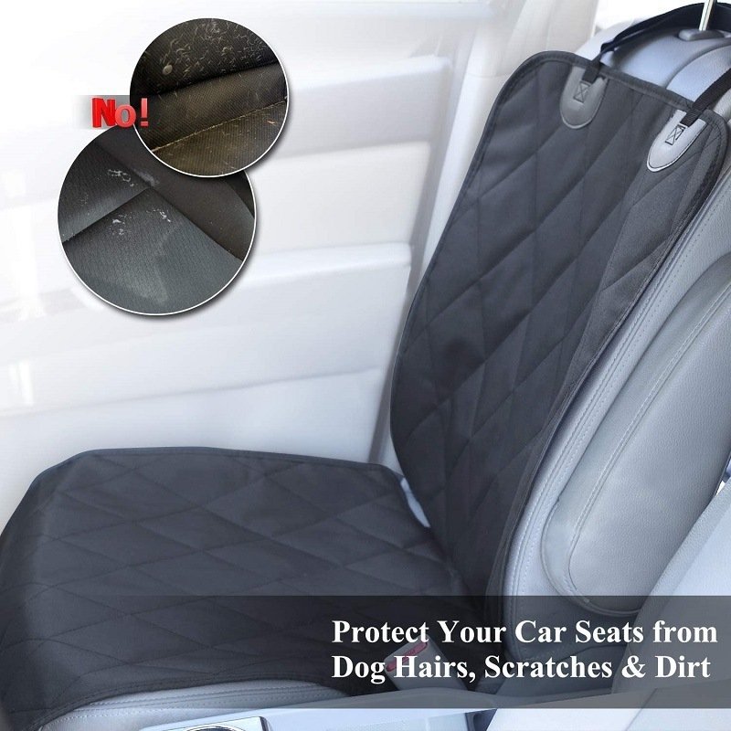 Waterproof Oxford Mat Front Rear Seat Cover Protector Cotton Inside - Image 2