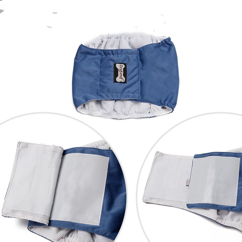 Male Dog Restraint Courtesy Belt Pet Supplie Washable Sanitary Diapers - Image 6