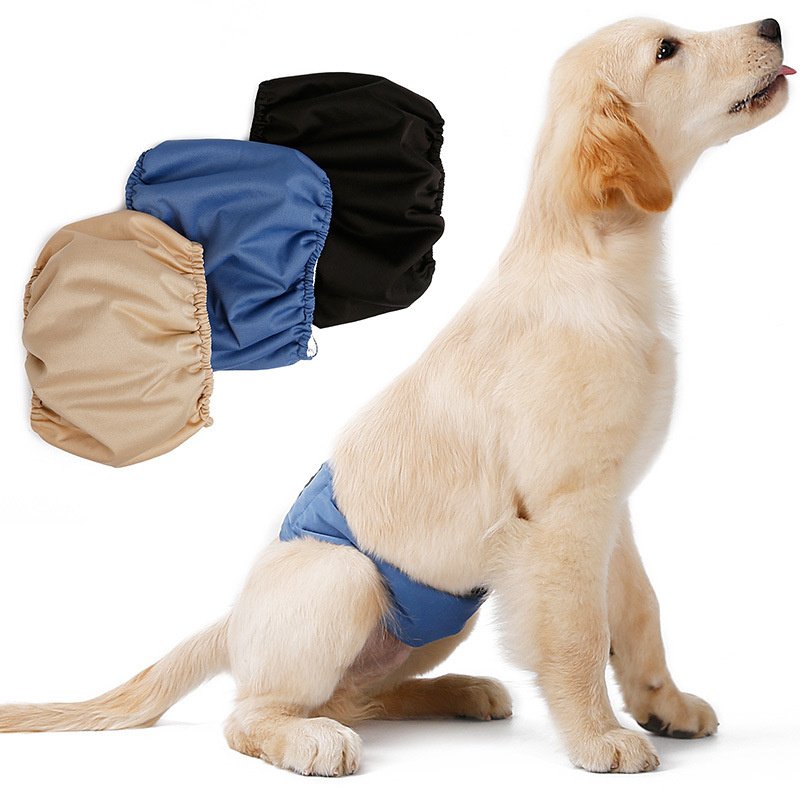 Male Dog Restraint Courtesy Belt Pet Supplie Washable Sanitary Diapers - Image 3